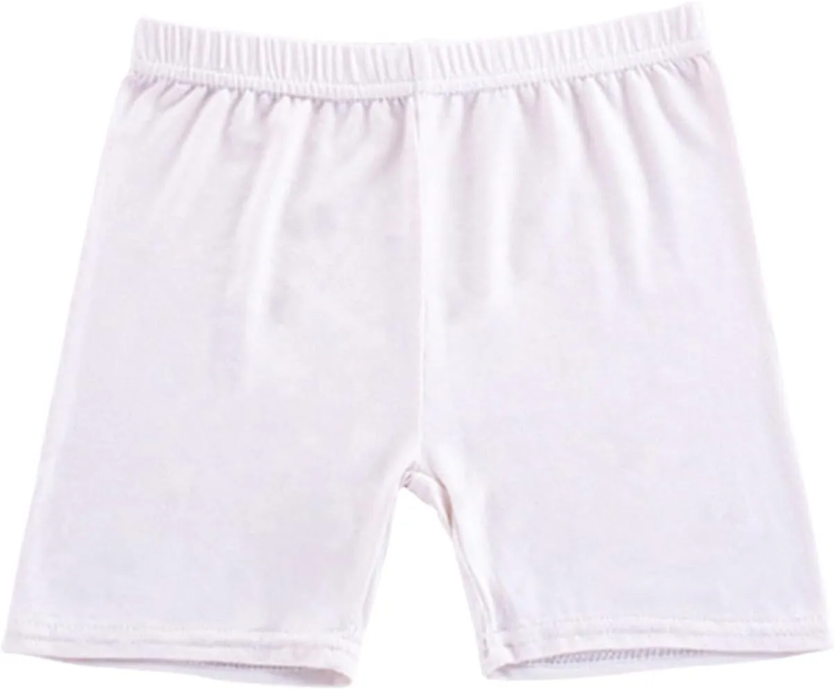 2 Pack Girls Bike Shorts Cotton Cartwheel Shorts for Toddler Girls Under Dress Dance Yoga Soccer Short Kids Biker