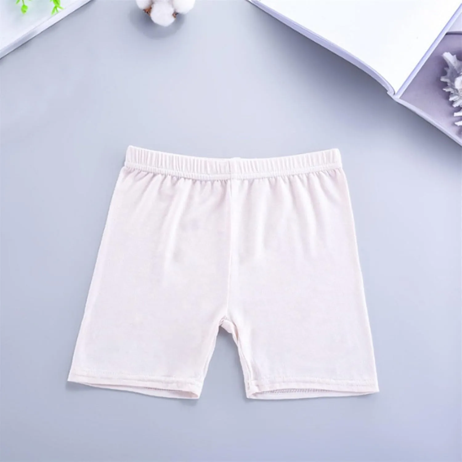 2 Pack Girls Bike Shorts Cotton Cartwheel Shorts for Toddler Girls Under Dress Dance Yoga Soccer Short Kids Biker