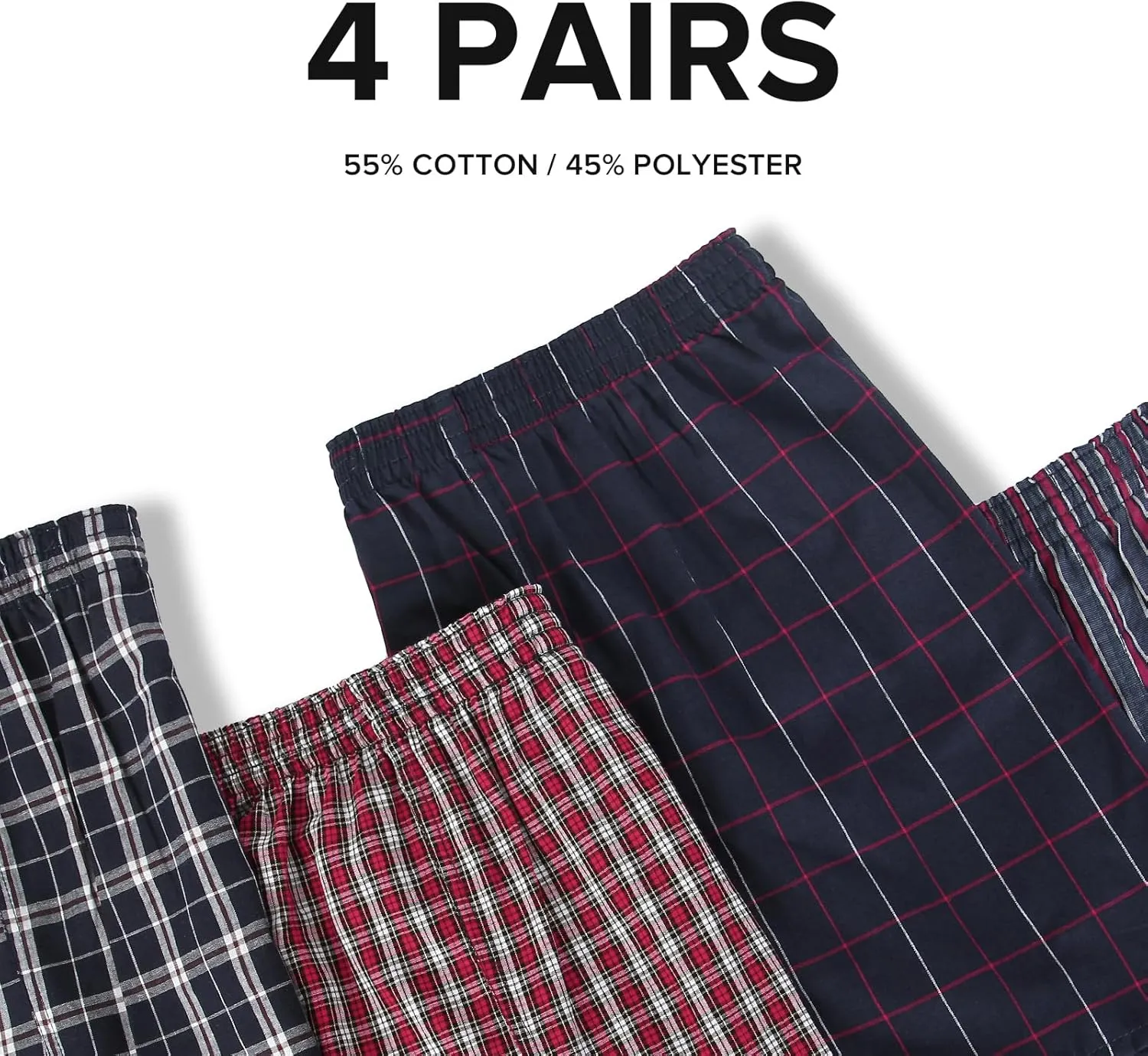 5Mayi Mens Underwear Boxers Cotton Underwear Mens Boxers for Men Pack S M L XL XXL