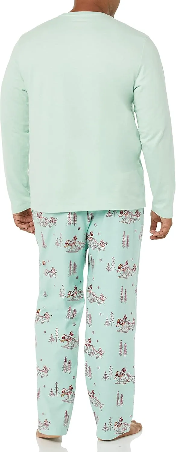 Amazon Essentials Disney | Marvel | Star Wars Men's Flannel Pajama Sleep Sets