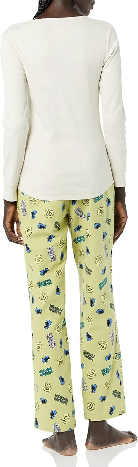 Amazon Essentials Disney | Marvel | Star Wars Women's Flannel Pajama Sleep Sets