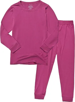 BABY 2T-10Y Toddler Kids Girls Boys Soft Comfy 2pcs Set Long Sleeve Shirts and Pants Sets