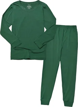 BABY 2T-10Y Toddler Kids Girls Boys Soft Comfy 2pcs Set Long Sleeve Shirts and Pants Sets