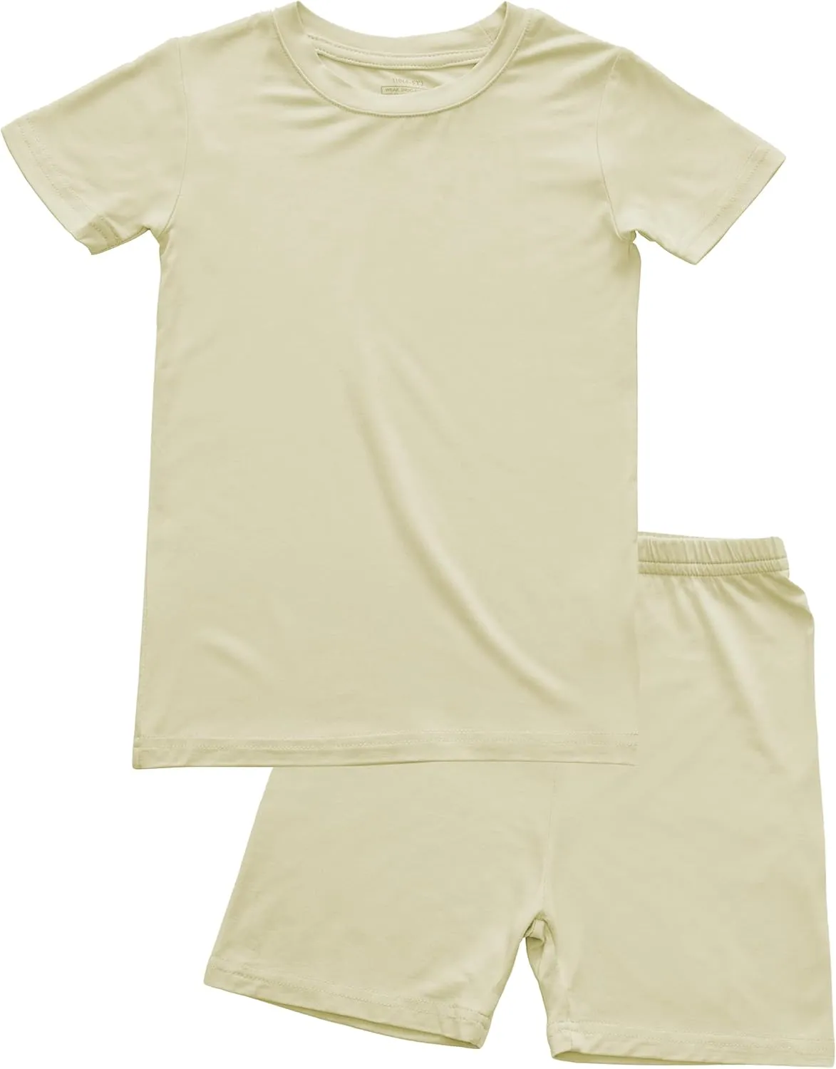 BABY 2T-10Y Toddler Kids Girls Boys Soft Comfy 2pcs Set Short Sleeve Shirts and Pants Sets
