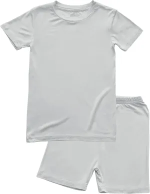 BABY 2T-10Y Toddler Kids Girls Boys Soft Comfy 2pcs Set Short Sleeve Shirts and Pants Sets