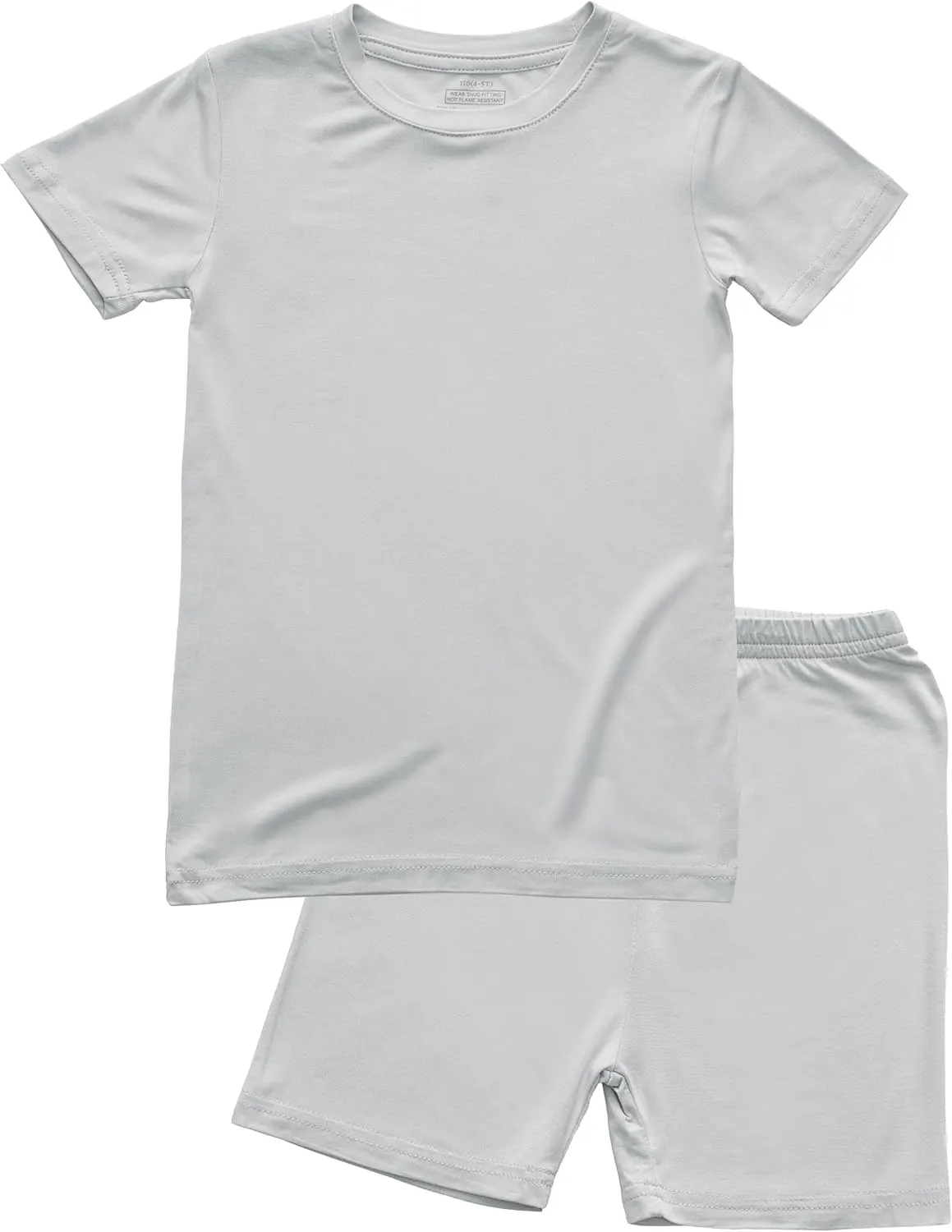 BABY 2T-10Y Toddler Kids Girls Boys Soft Comfy 2pcs Set Short Sleeve Shirts and Pants Sets