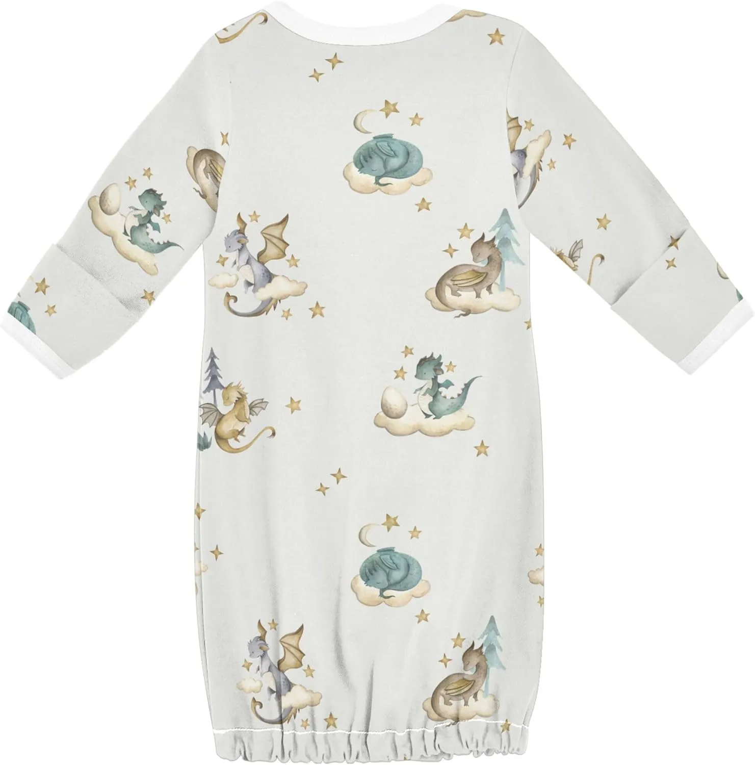 Baby Boy Girl Sleeper Gown Cotton Nightgowns Clothes