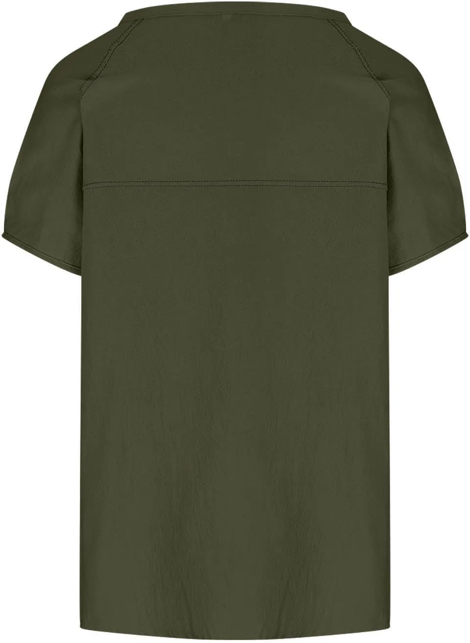 Babydoll Tops for Women 2024 Summer Short Sleeve Crewneck Oversized T Shirts Casual Loose Fit Flare Tunics