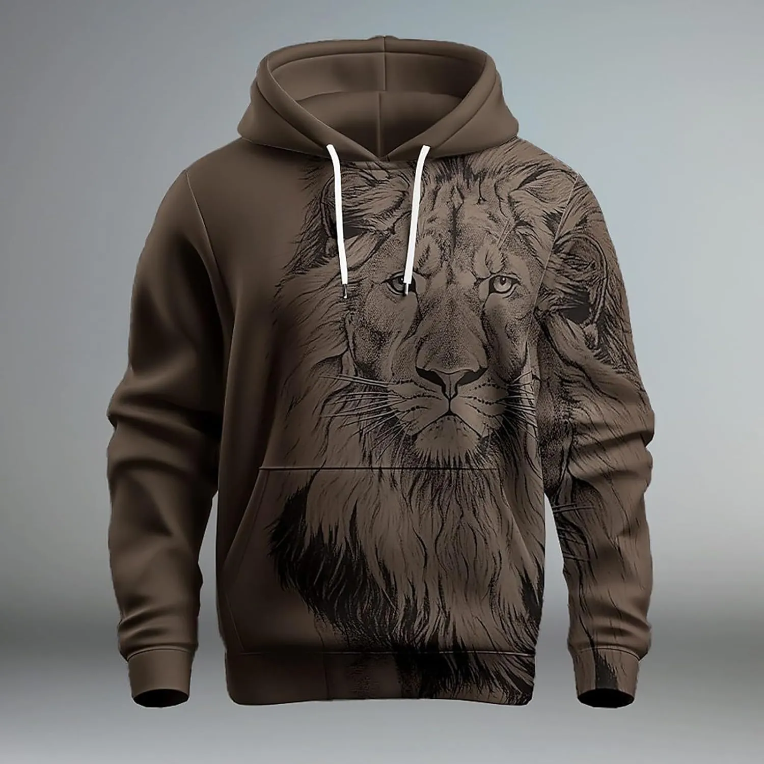 Blue Hoodie And Winter Casual Loose Solid Hooded Sweater Top Black Hoodies Men Zip Up Hoodie Men Mens Hoodie