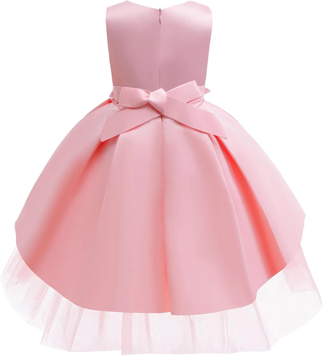 Cichic Elegant Girls Dress Special Occasion Satin Gowns for 2-10Years Kid