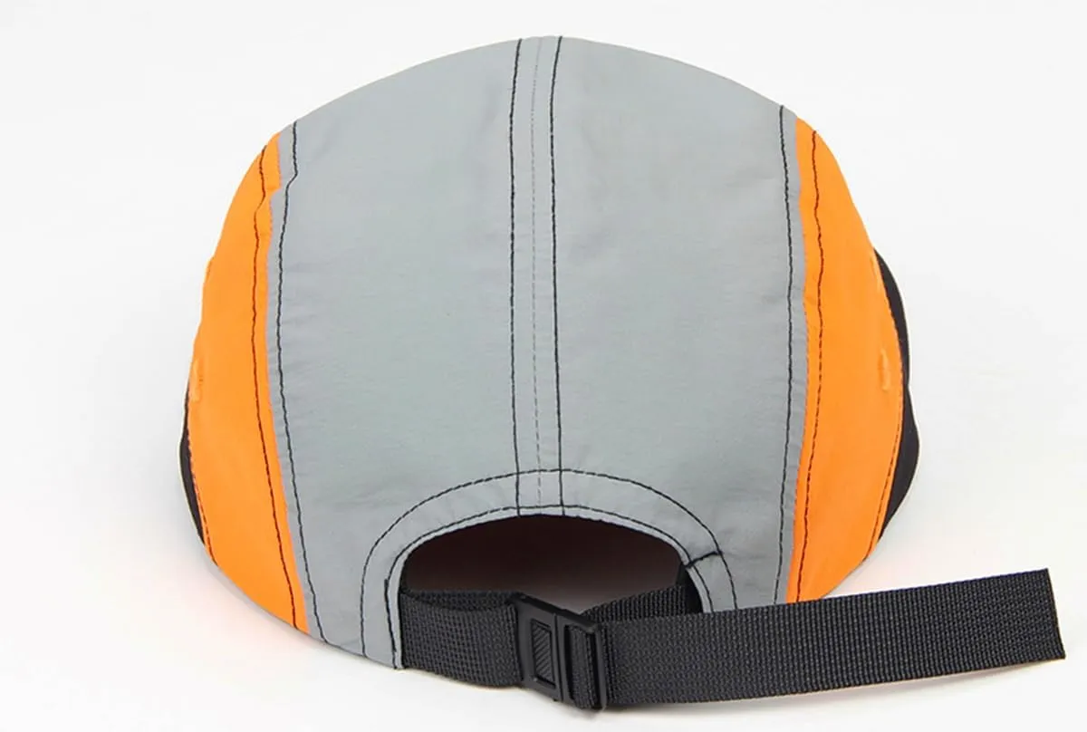 COOLSOME 5 Panels Hat Assorted Color Basic Daily Wear Breathable Airy Quick Dry Cap