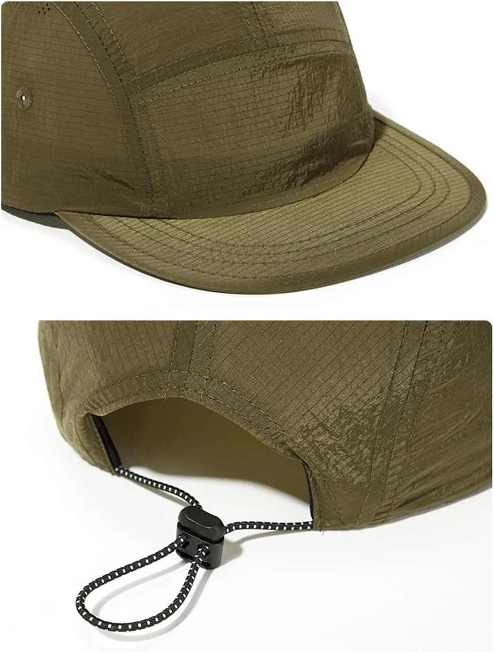 COOLSOME Five Panels Hat Basic Daily Wear Breathable Mesh Airy Quick Dry Cap