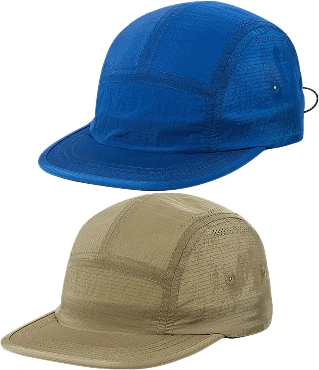 COOLSOME Five Panels Hat Basic Daily Wear Breathable Mesh Airy Quick Dry Cap