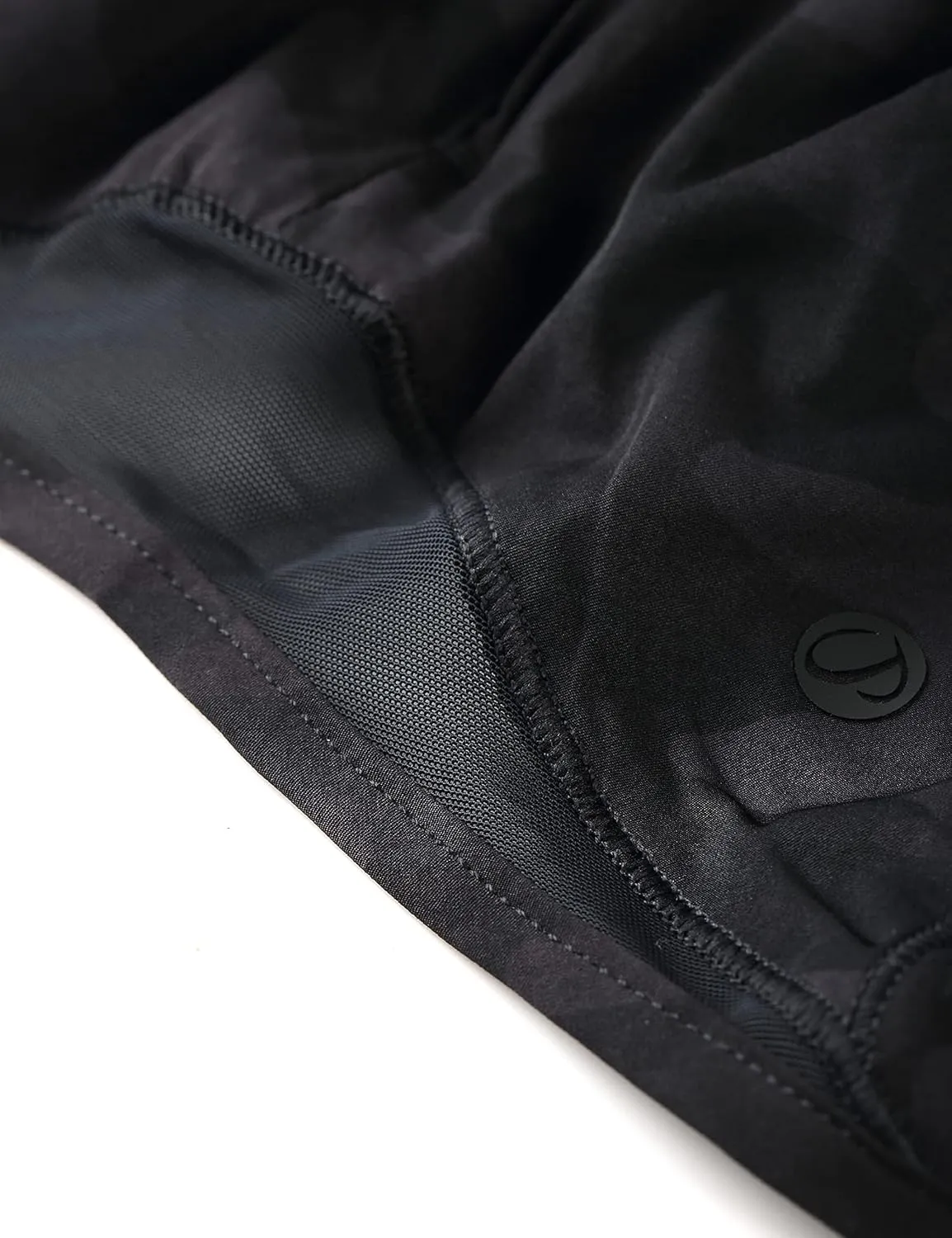 CRZ YOGA Women's Mid Waisted Quick Dry Running Shorts with Liner 2.5'' - Workout Athletic Sport Shorts Side Zip Pockets