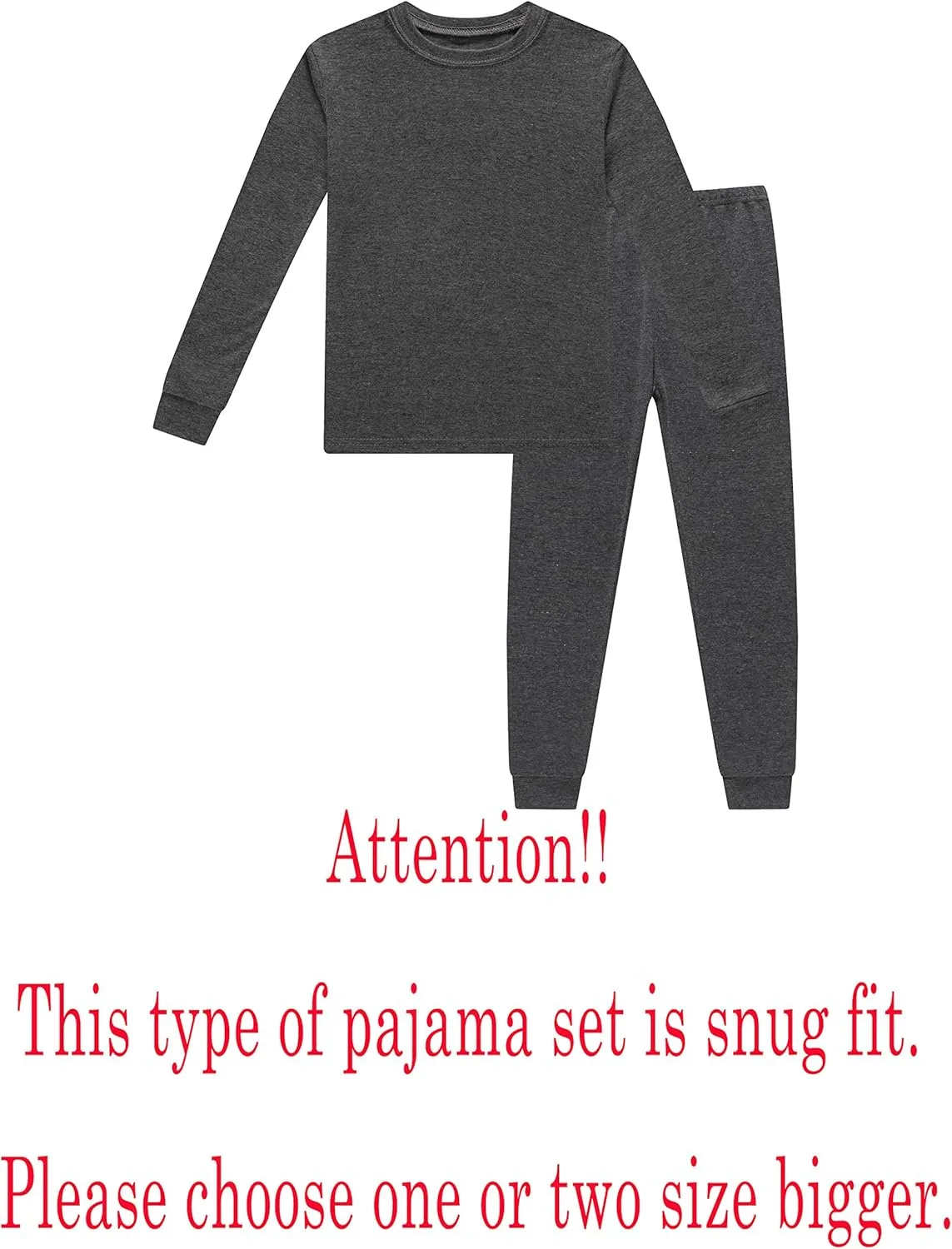 Family Feeling Little Big Boy Pajamas Sets 100% Cotton Pjs Kids Jammies