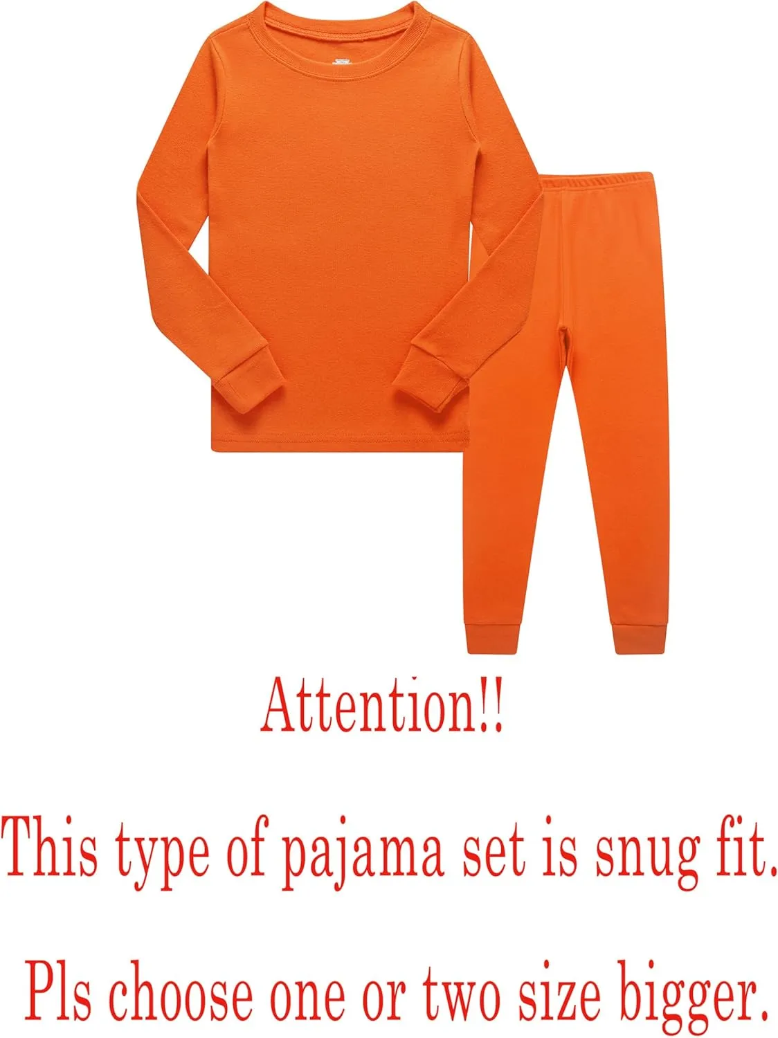 Family Feeling Little Big Boy Pajamas Sets 100% Cotton Pjs Kids Jammies