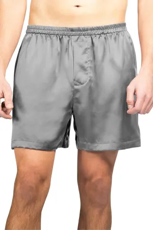 Fishers Finery Men's Luxury 100% Pure Mulberry Silk Boxers - Improved Waistband