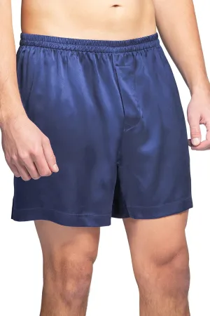 Fishers Finery Men's Luxury 100% Pure Mulberry Silk Boxers - Improved Waistband