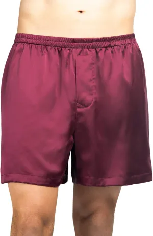 Fishers Finery Men's Luxury 100% Pure Mulberry Silk Boxers - Improved Waistband