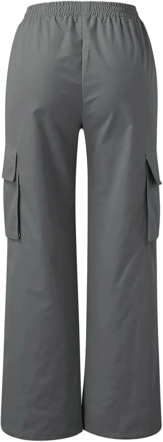 High Waisted Wide Leg Trousers Sweatpants for Women Baggy Straight Leg Lounge Pants Stretch Loose Comfy Fall Outfits