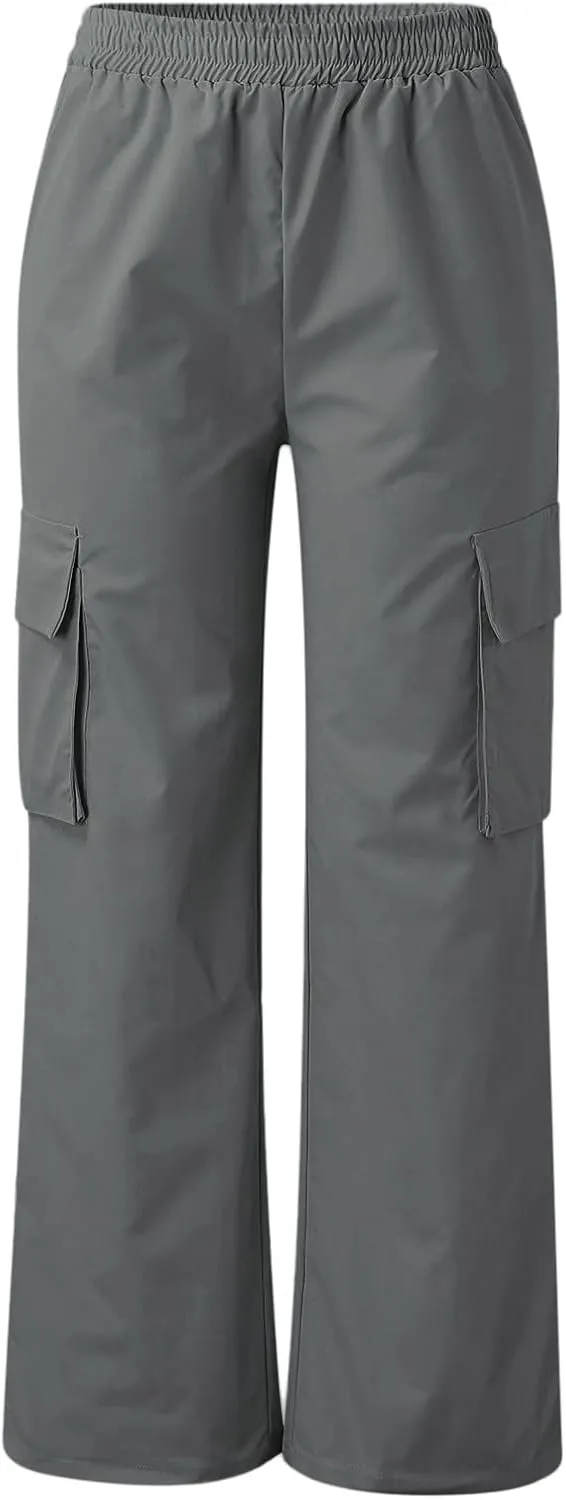 High Waisted Wide Leg Trousers Sweatpants for Women Baggy Straight Leg Lounge Pants Stretch Loose Comfy Fall Outfits