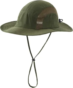 Home Prefer Men's Sun Hat UPF 50  Wide Brim Bucket Hat UV Protection Fishing Hat