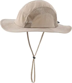 Home Prefer Men's Sun Hat UPF 50  Wide Brim Bucket Hat UV Protection Fishing Hat