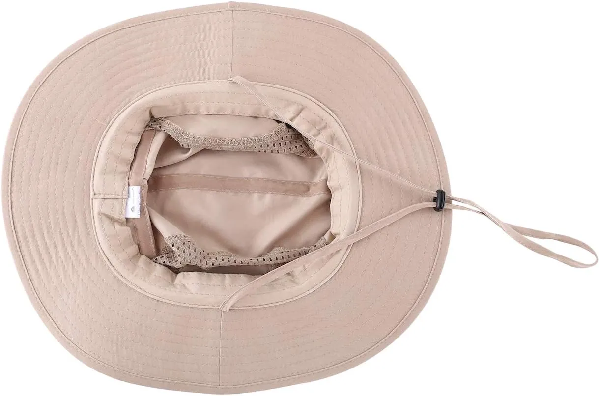 Home Prefer Men's Sun Hat UPF 50  Wide Brim Bucket Hat UV Protection Fishing Hat