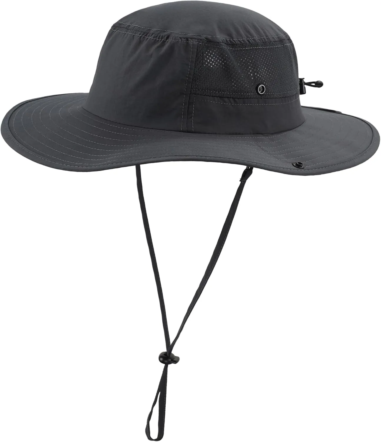 Home Prefer UPF50  Mens Sun Hat Wide Brim Womens UV Protection Beach Bucket Hat Airy Fishing Hat Hiking Snap Up Cowboy Hat