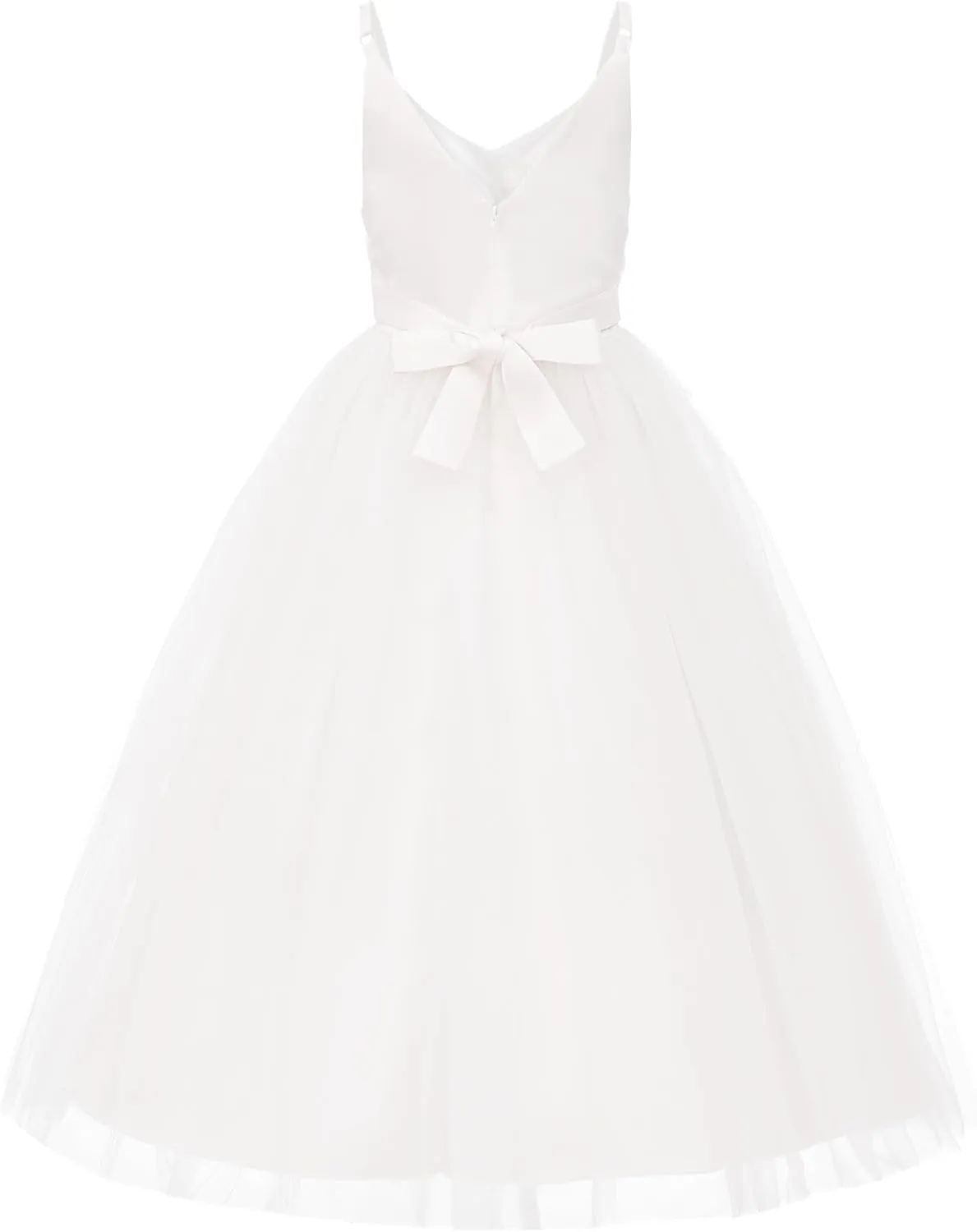 JerrisApparel Flower Girls Dress Wedding Pageant Tulle Dresses Birthday Party Ball Gown