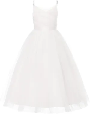 JerrisApparel Flower Girls Dress Wedding Pageant Tulle Dresses Birthday Party Ball Gown