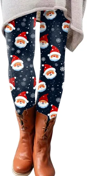 Leggings for Women Leggings Full Length Micro Elastic Fashion Soft Daily Transparent White Ash S 5XL Fall & Winter