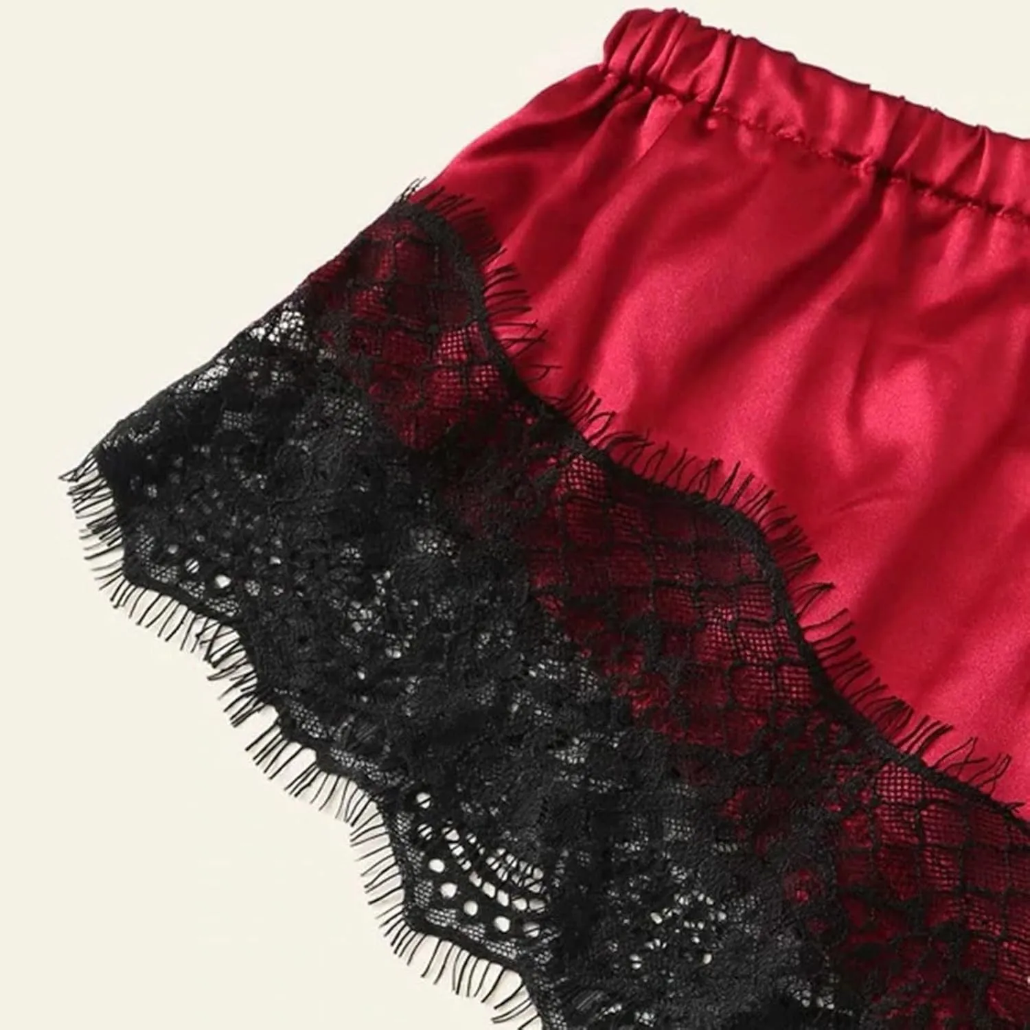 Lingerie Sets for Women Sexy Pajamas for Women Set Soft Lace Pajama Sets Bralette and Shorts Set Sleep Outfits