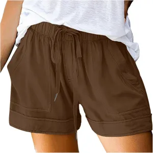 Lounge Shorts for Women Ripped Stretchy Jean Shorts Mid Waisted Distressed Denim Shorts Capri Pants Maternity Clothes