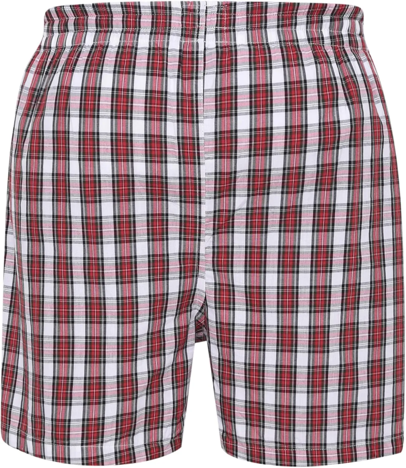 Men's Boxer Shorts, Comfortable Cotton Boxers, 100% Cotton Print and Plaid Multicolor Boxers For Men, Multi Pack