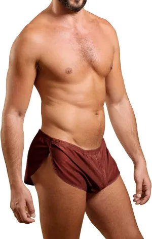 Mens Extreme Mesh Shorts with Large Split Sides