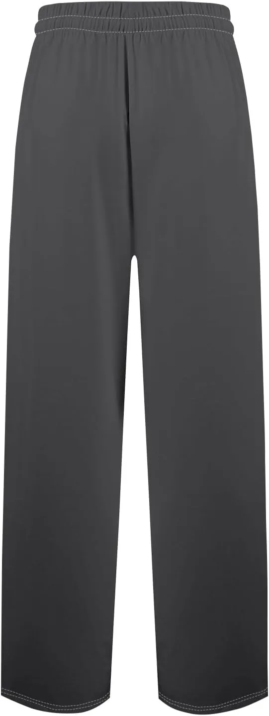 Mens Pajama Pants, Soft Cotton Sleep Lounge Pants Solid Plaid Comfort Soft Sleep Pant with Pockets and Drawstring