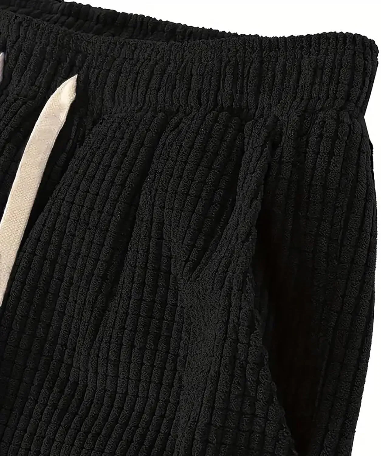 Men's Pants Casual Lightweight Joggers Beach Walking Running Sweatpant Stretch Waist Lounge Pant