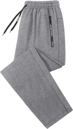 Men's Pants Casual Lightweight Joggers Beach Walking Running Sweatpant Stretch Waist Lounge Pant