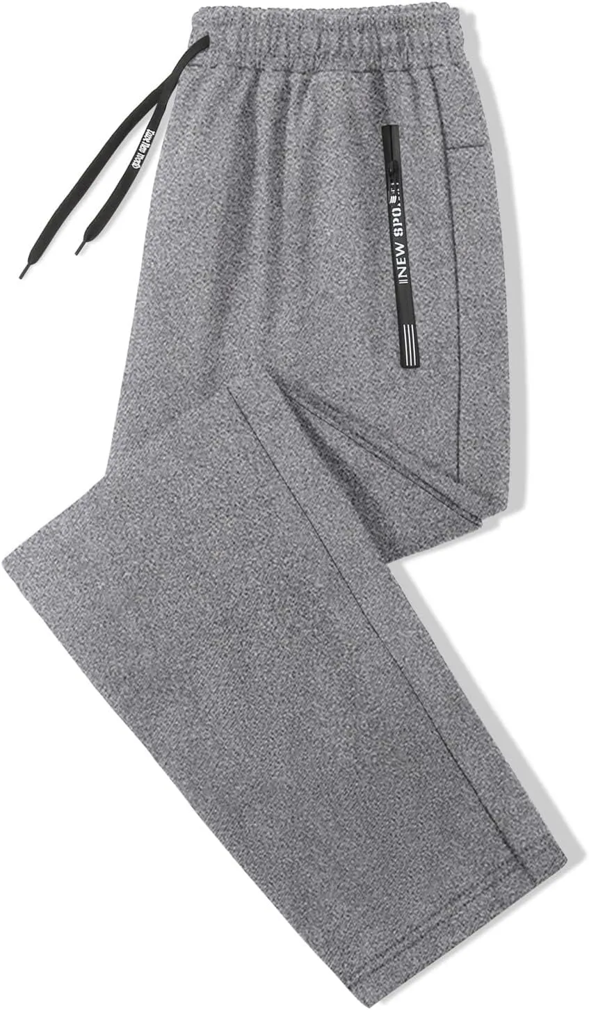Men's Pants Casual Lightweight Joggers Beach Walking Running Sweatpant Stretch Waist Lounge Pant