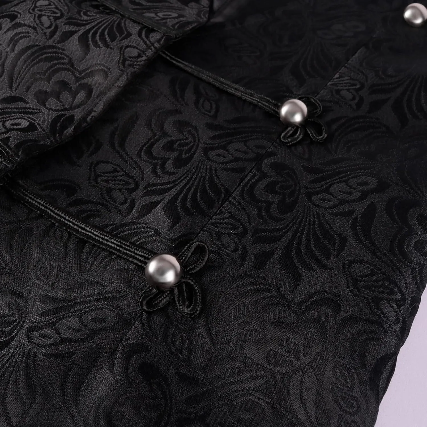 Men's Sleeveless Long Trench Coat Gothic Vintage Vest Medieval Costume Swallowtail Renaissance Slim Jacket