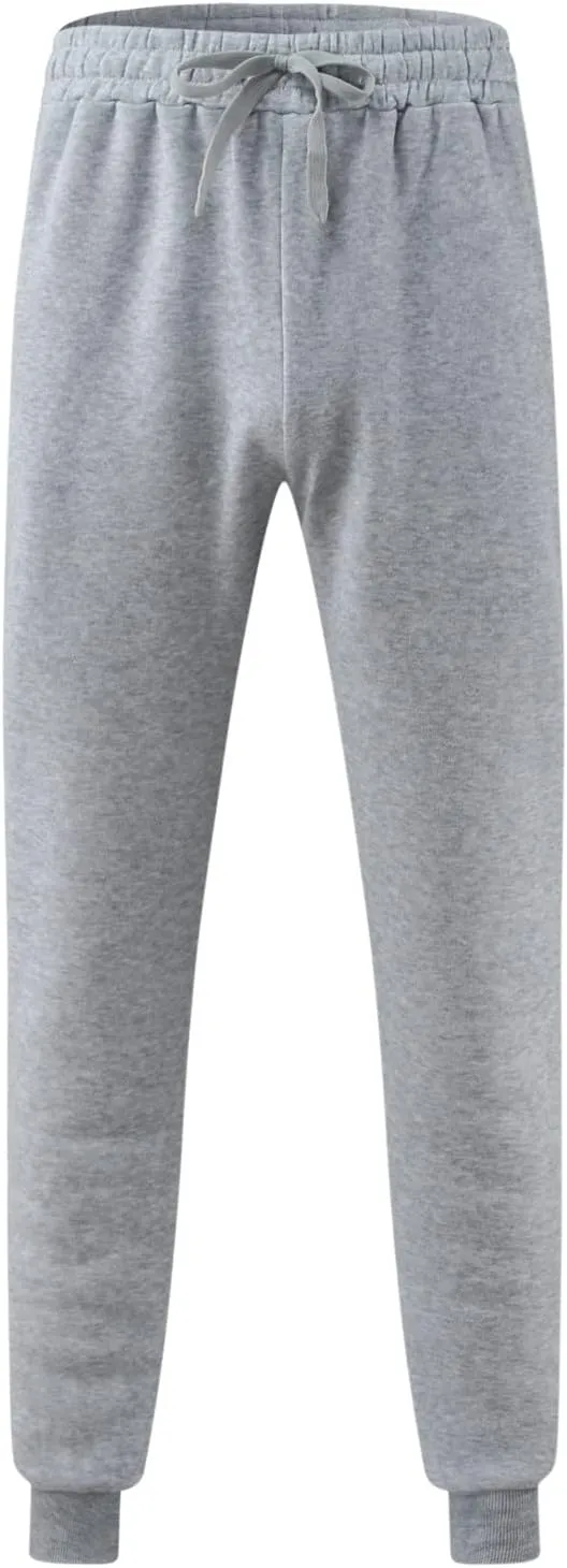 Mens Sporty Jogger Sweatpants Loose Fit Gym Athletic Pants Casual Workout Work Trousers