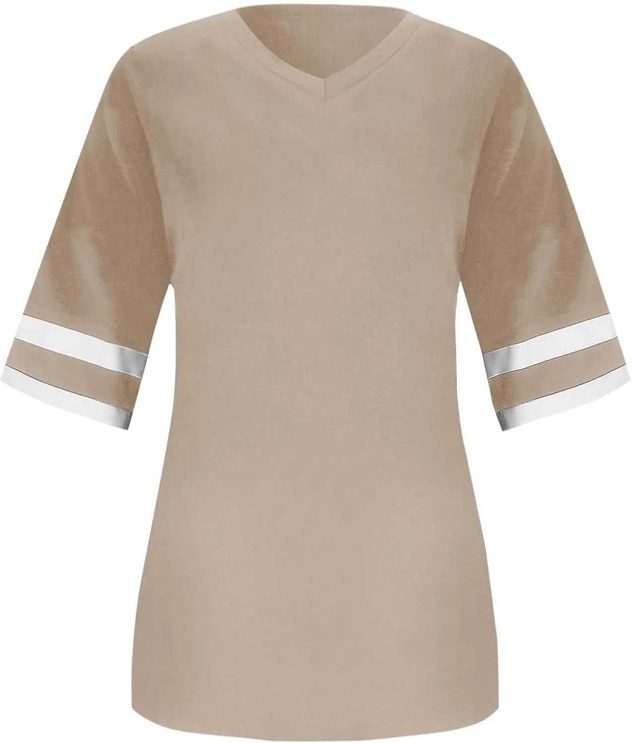 Plus Size Summer T Shirts Women Tops Short Sleeve Round Neck Casual Loose Fit Tee Tshirts Tunics