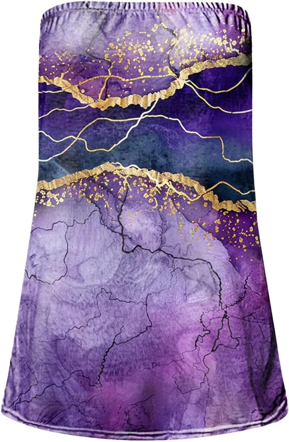 Tank Tops for Women 2025 Trendy Causal Print Strapless Tanks Tube Blouses Summer Backless Sexy T Shirts