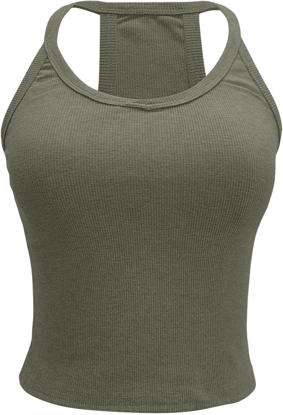 Tank Tops for Women Crop Camisole Summer Fashion Sleeveless Ribbed Workout Basic Going Out Gym Spring Clothes