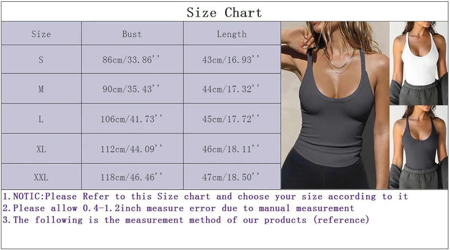 Tank Tops for Women Crop Camisole Summer Fashion Sleeveless Ribbed Workout Basic Going Out Gym Spring Clothes