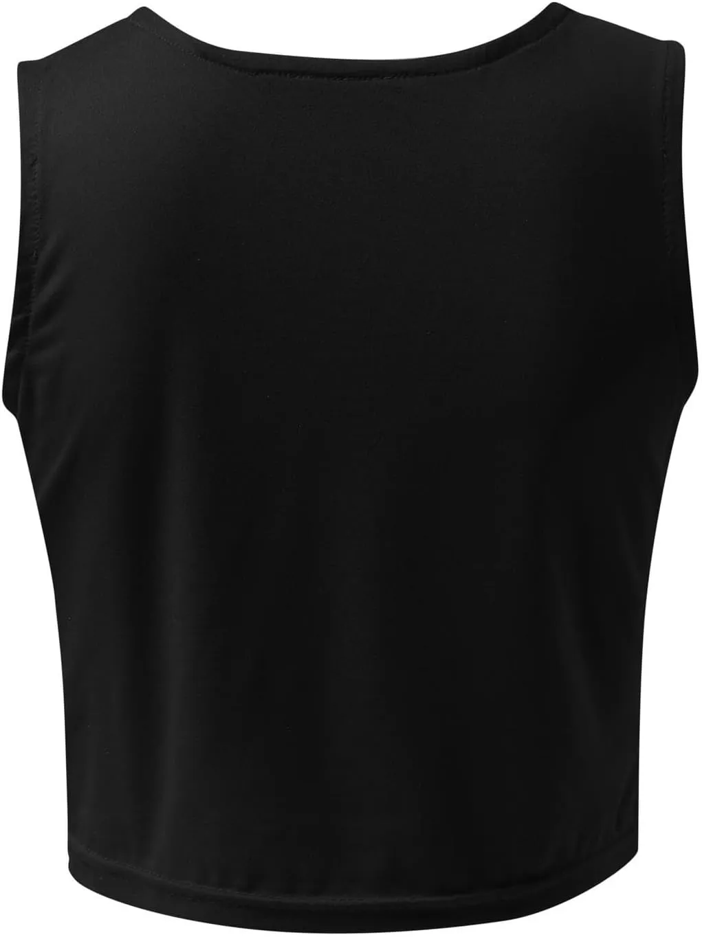 Tank Tops for Women Trendy Causal Sleeveless Crewneck Knit Slim Fitted Side Ruched Casual Basic Tshirts