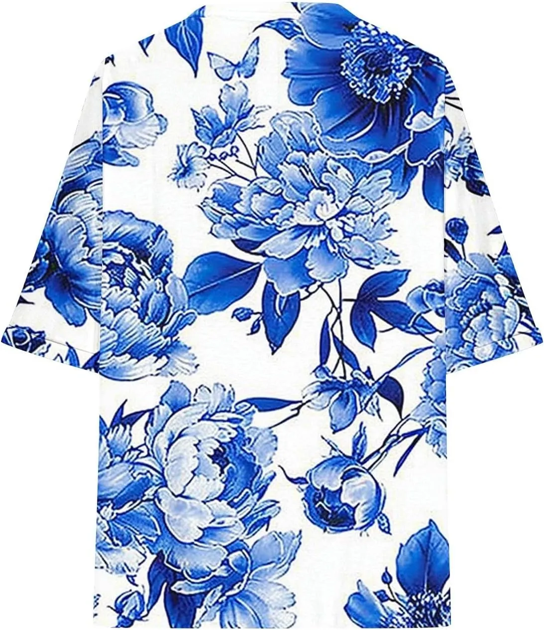 Tops for Women Trendy Summer Plus Size Crew Neck Short Sleeve Shirt Loose Fit Floral Graphic Tunic Tees Blouses