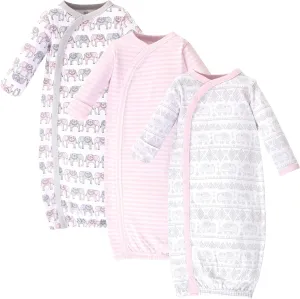 Touched by Nature Baby Girls' Organic Cotton Kimono Gowns