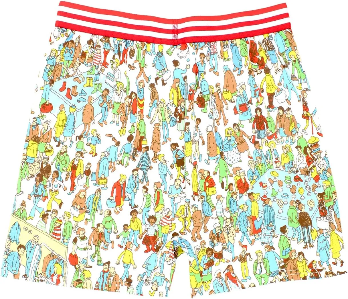 Where's Waldo Game Scene Men's Boxer Lounge Shorts